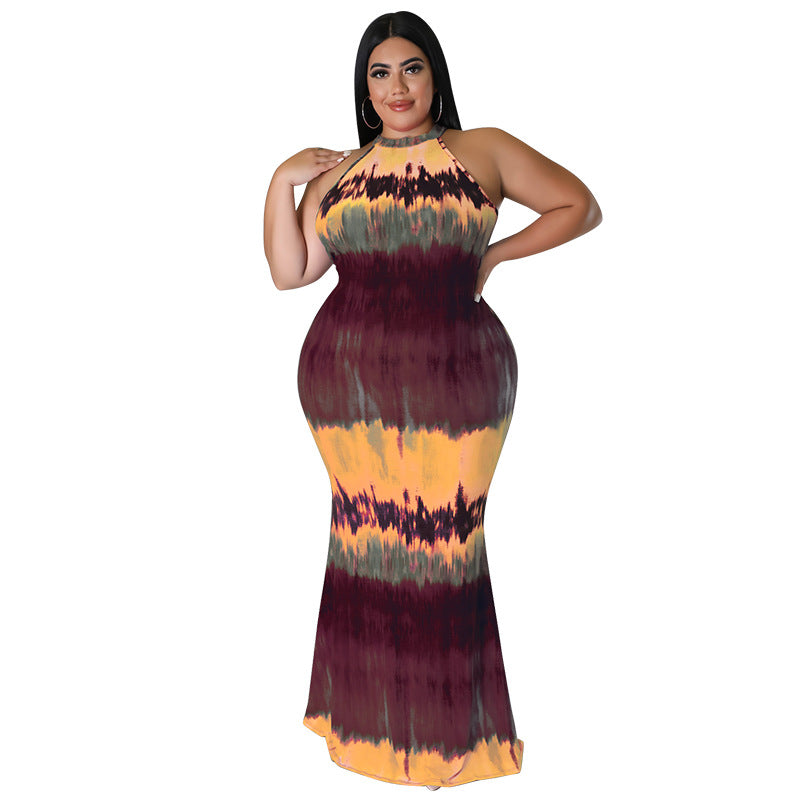 Print Women's Long Sleeve Dress