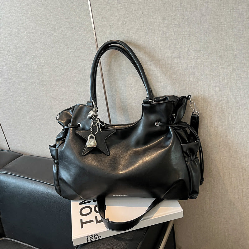 Large-capacity vintage bag