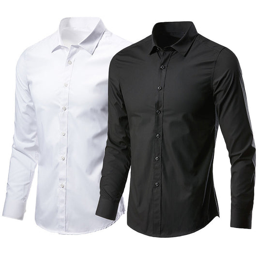 Men's casual suit shirt