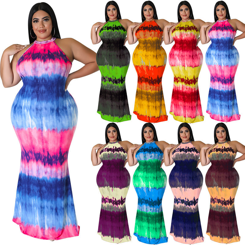 Print Women's Long Sleeve Dress