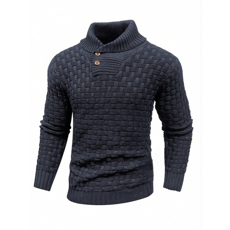 Men's Knitted Pullover Sweater