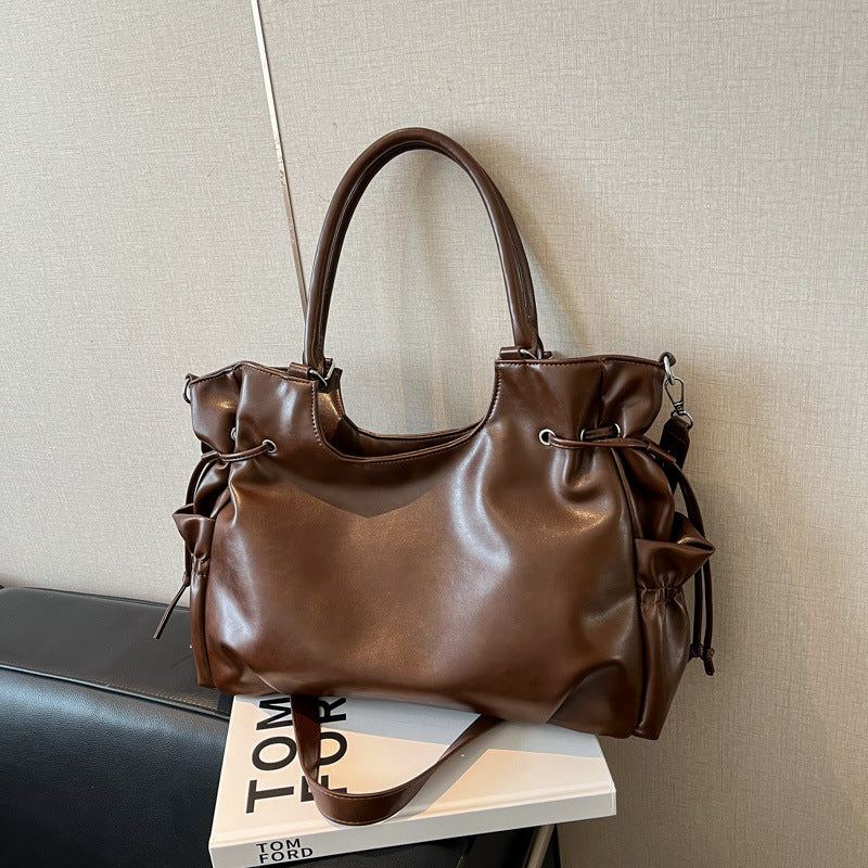 Large-capacity vintage bag