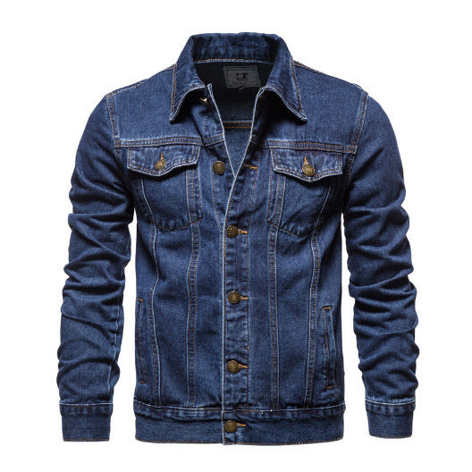Men's Casual Denim Shirt Jacket