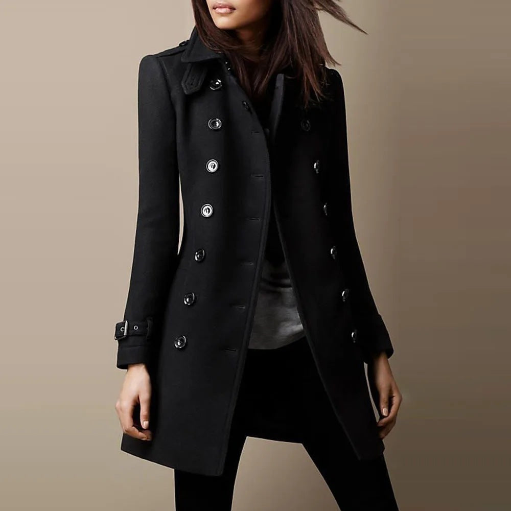 Women's Coat Medium and Long Jacket