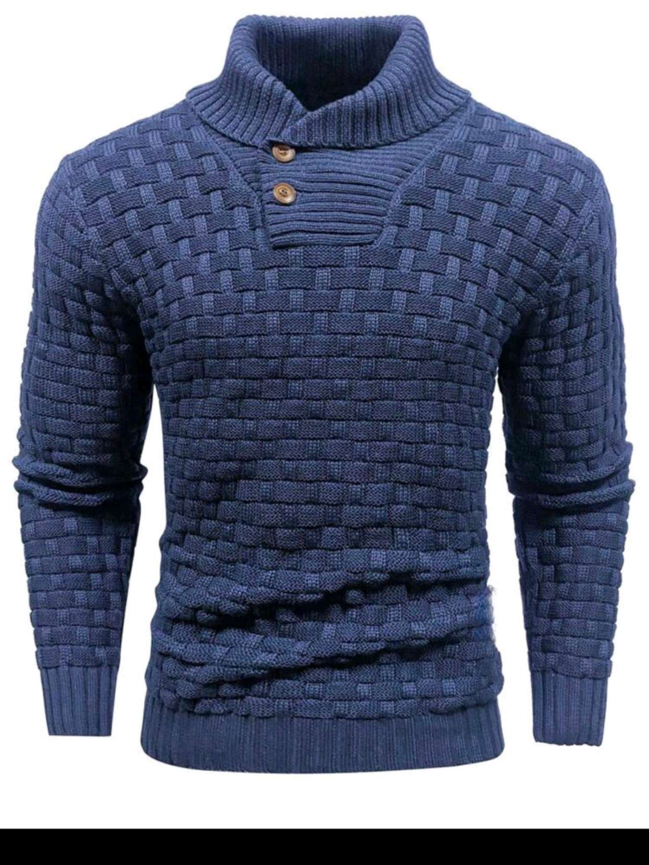 Men's Knitted Pullover Sweater