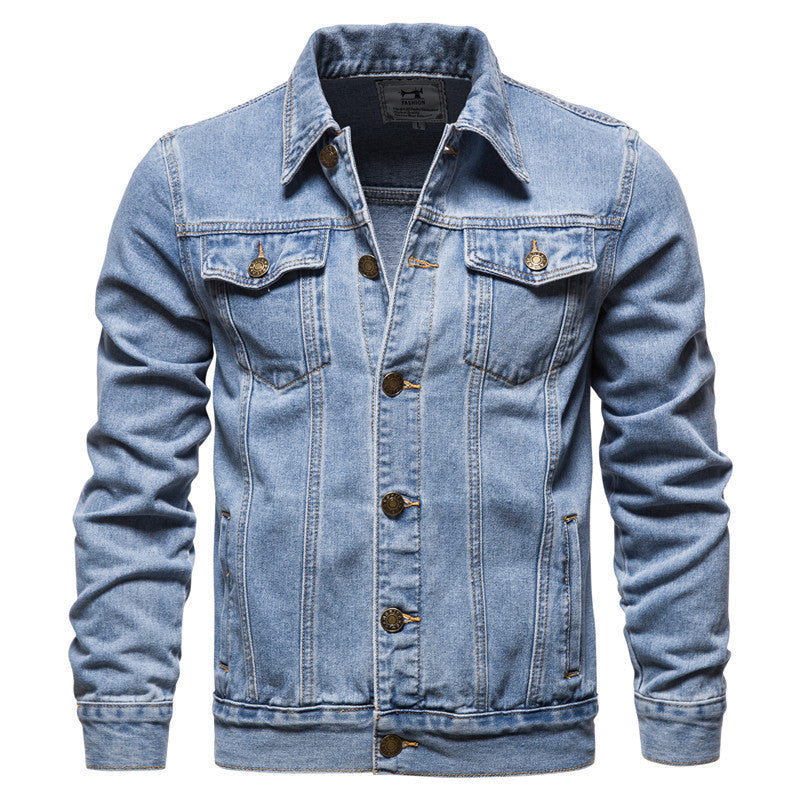 Men's Casual Denim Shirt Jacket