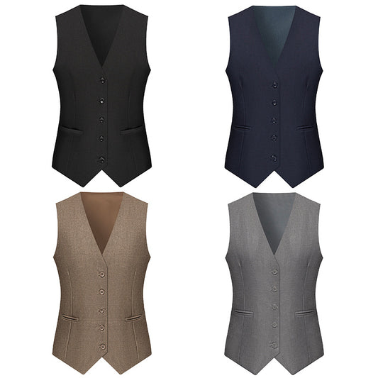 Suit Vest Men's Work Clothes Suit