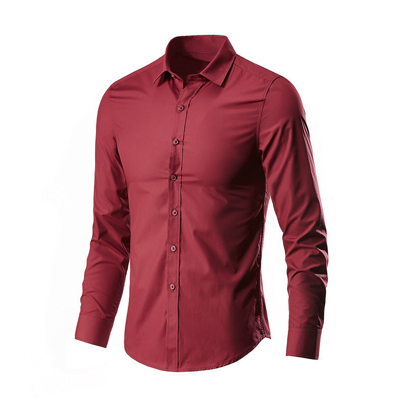 Men's casual suit shirt