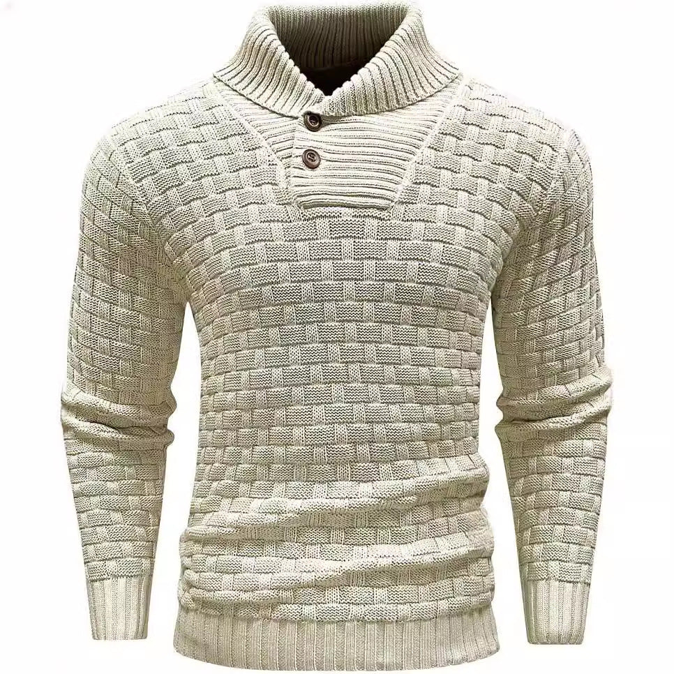Men's Knitted Pullover Sweater