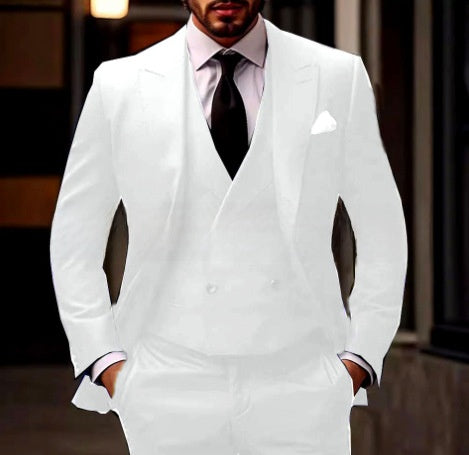 Formal Three-Piece Suit Set for Men