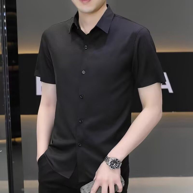 Ice silk men's shirt