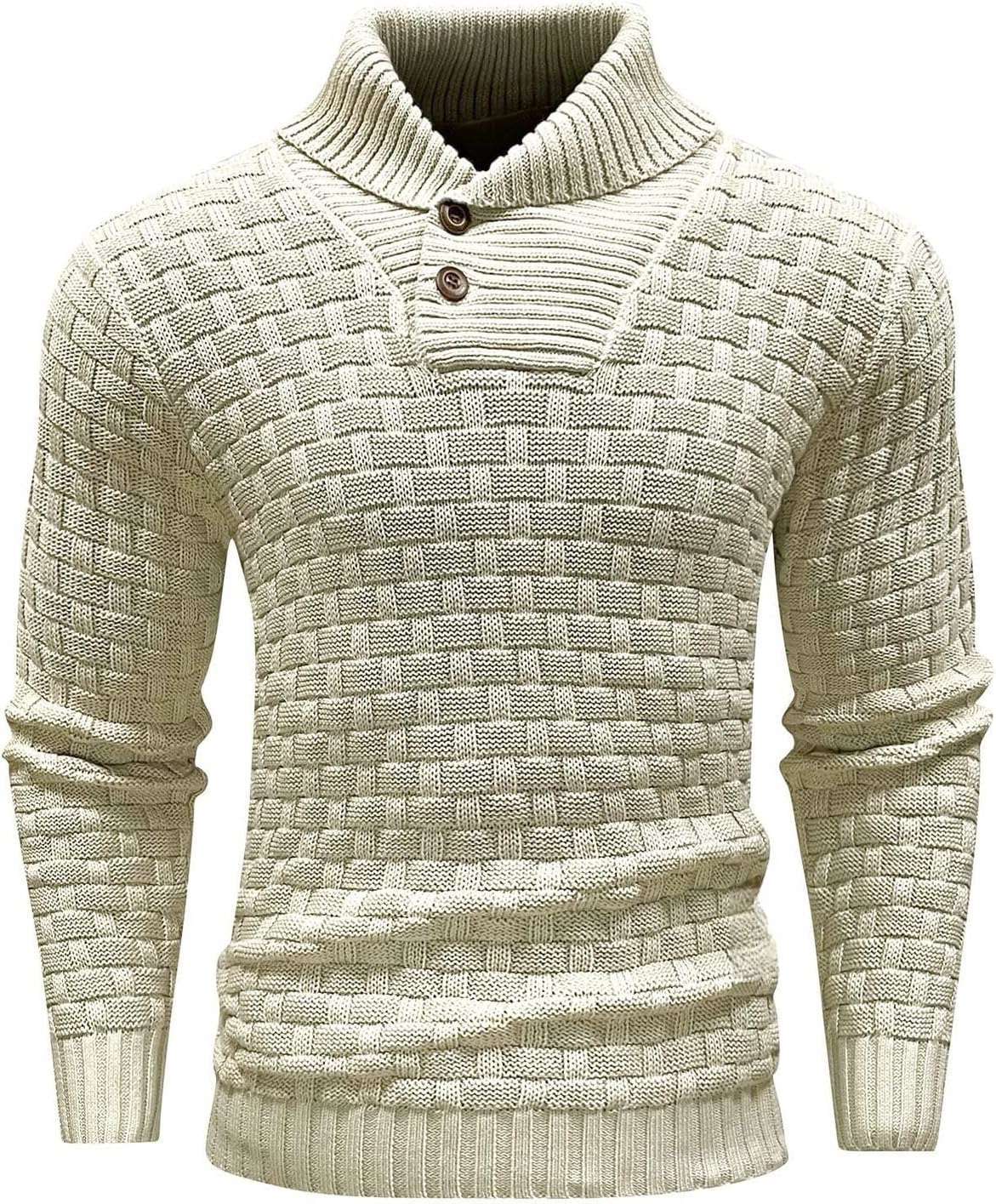 Men's Knitted Pullover Sweater