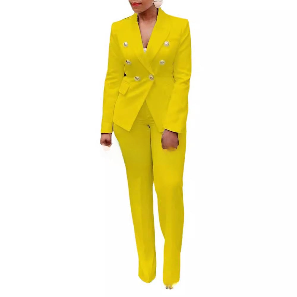 Two-piece commuting suit