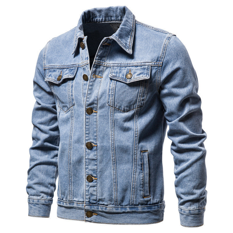 Men's Casual Denim Shirt Jacket