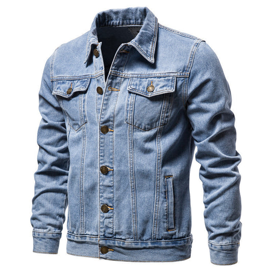Men's Casual Denim Shirt Jacket