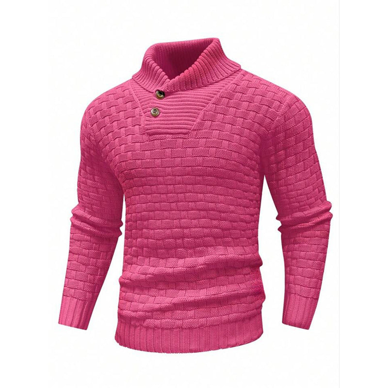 Men's Knitted Pullover Sweater