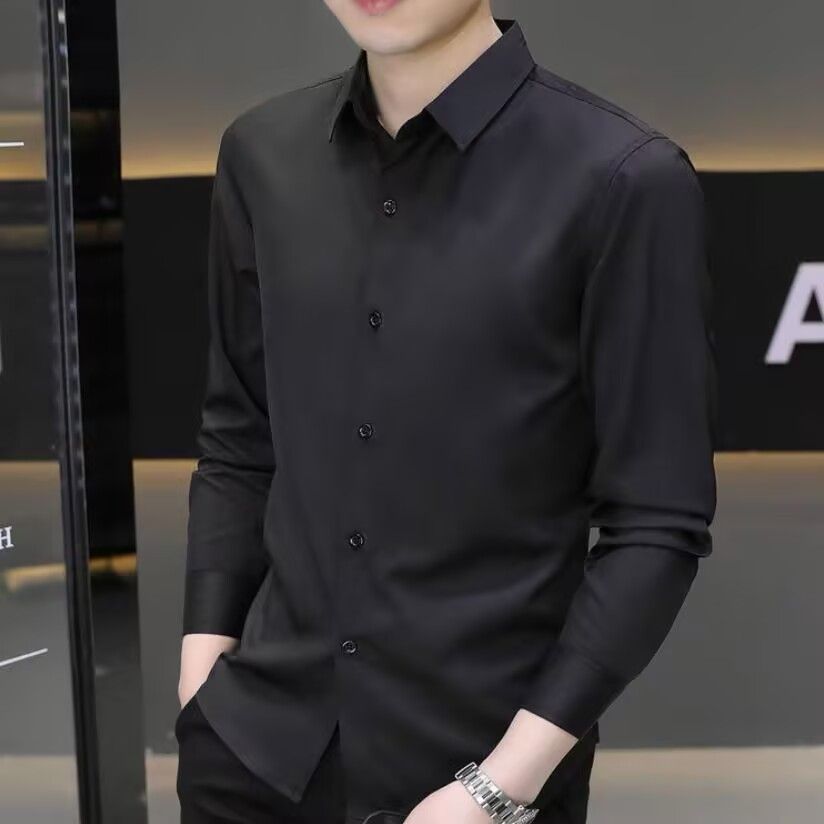 Ice silk men's shirt