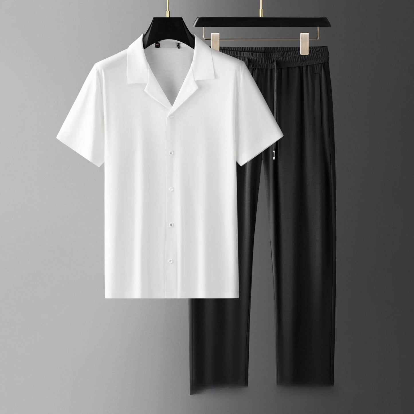 Silk quick-drying shirt set