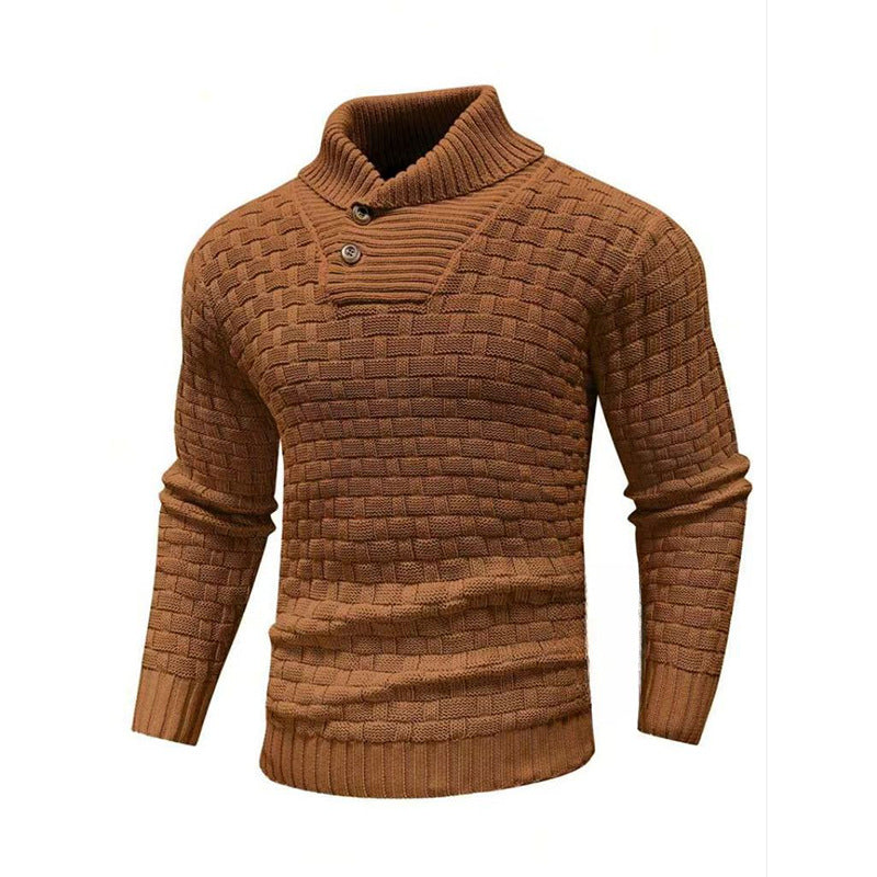 Men's Knitted Pullover Sweater