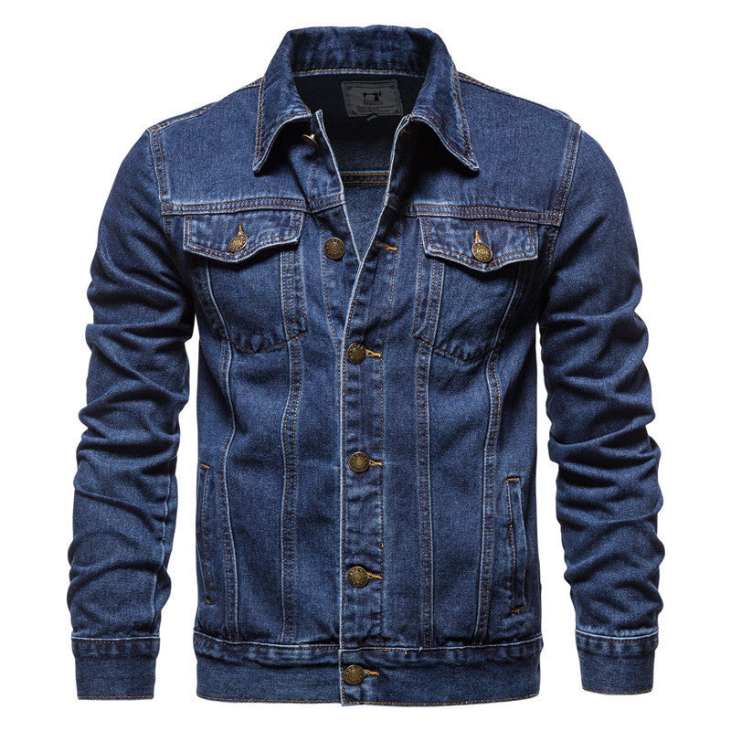 Men's Casual Denim Shirt Jacket