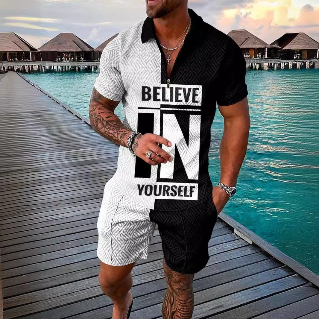 Summer new men's suit