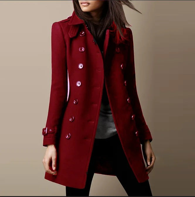 Women's Coat Medium and Long Jacket