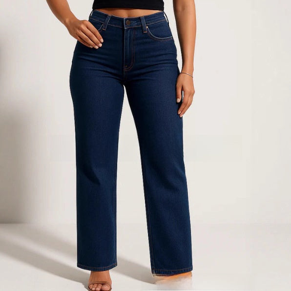 Women's Slim-Fit Vintage Jeans