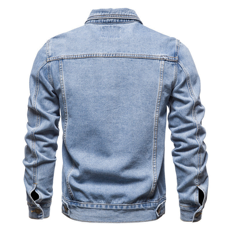 Men's Casual Denim Shirt Jacket