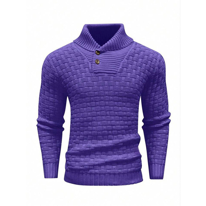 Men's Knitted Pullover Sweater