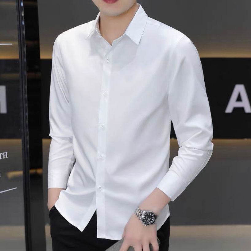 Ice silk men's shirt