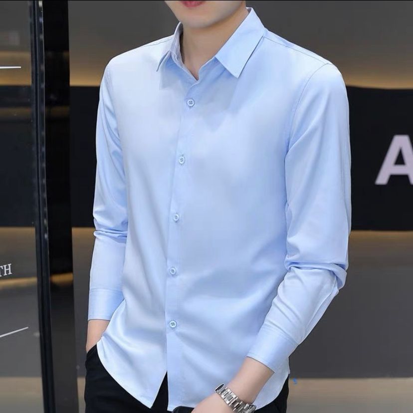 Ice silk men's shirt