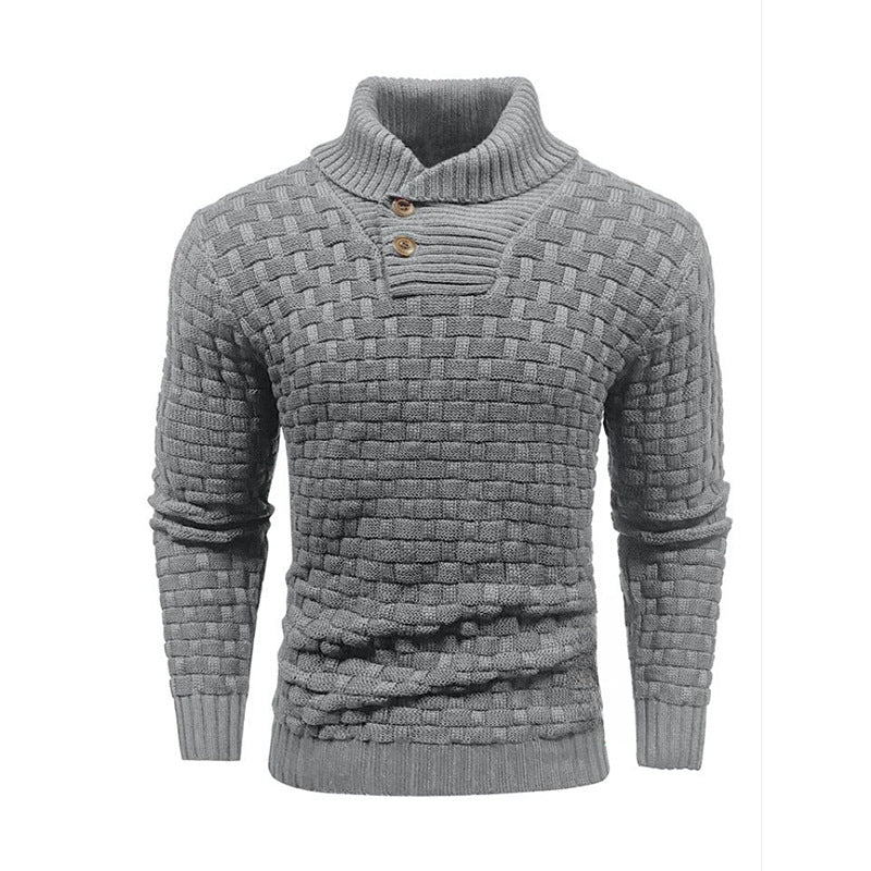 Men's Knitted Pullover Sweater