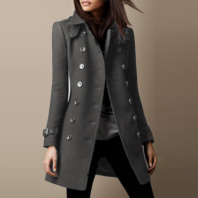 Women's Coat Medium and Long Jacket