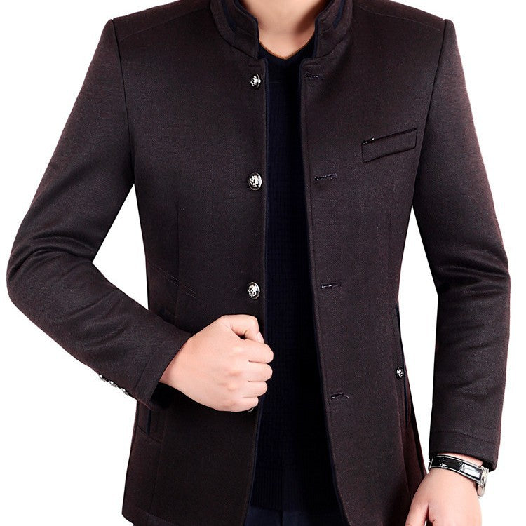 Men's business wool suit