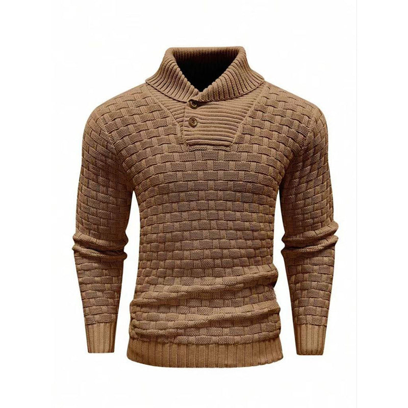 Men's Knitted Pullover Sweater