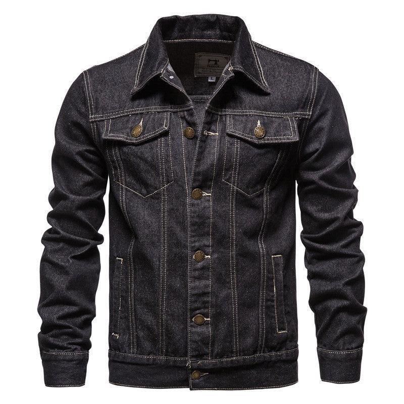 Men's Casual Denim Shirt Jacket