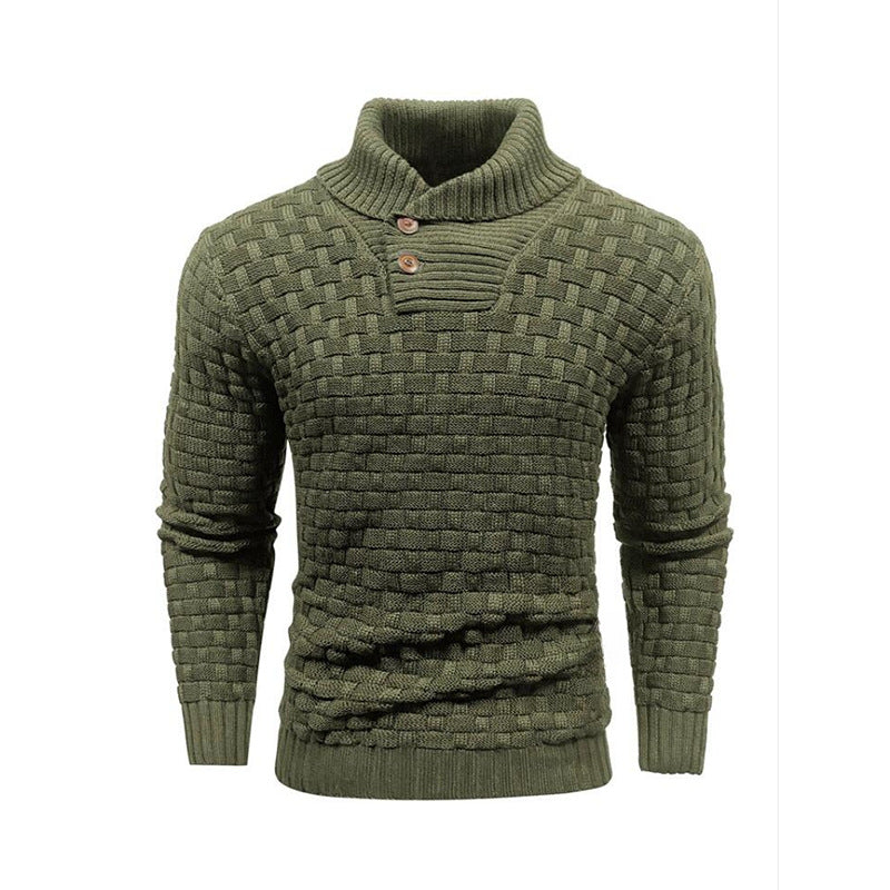 Men's Knitted Pullover Sweater
