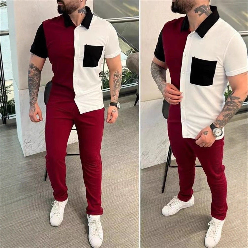 men casual set