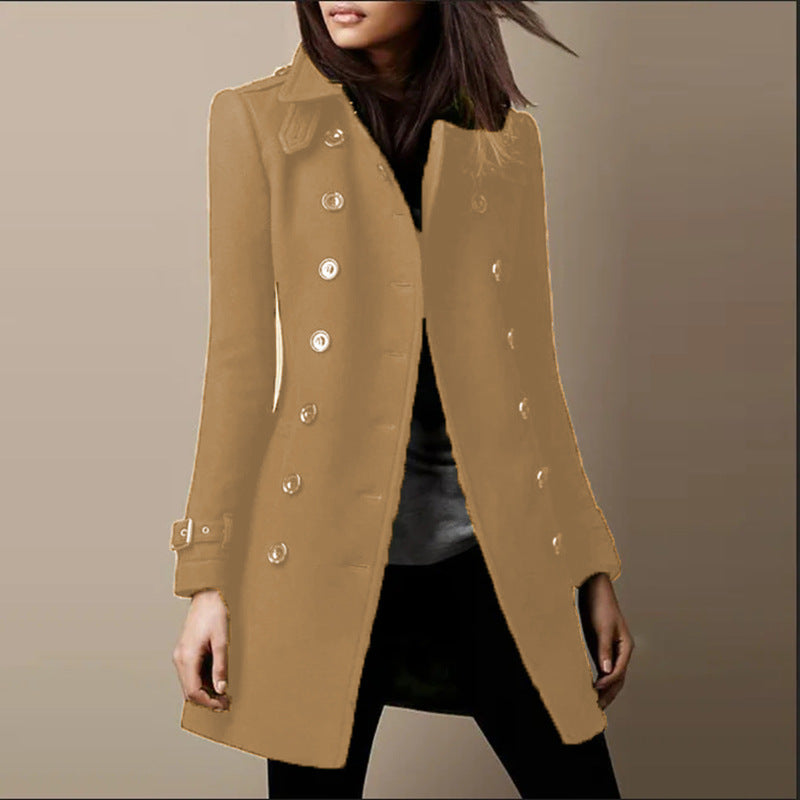 Women's Coat Medium and Long Jacket