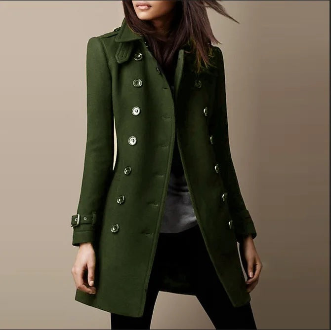Women's Coat Medium and Long Jacket