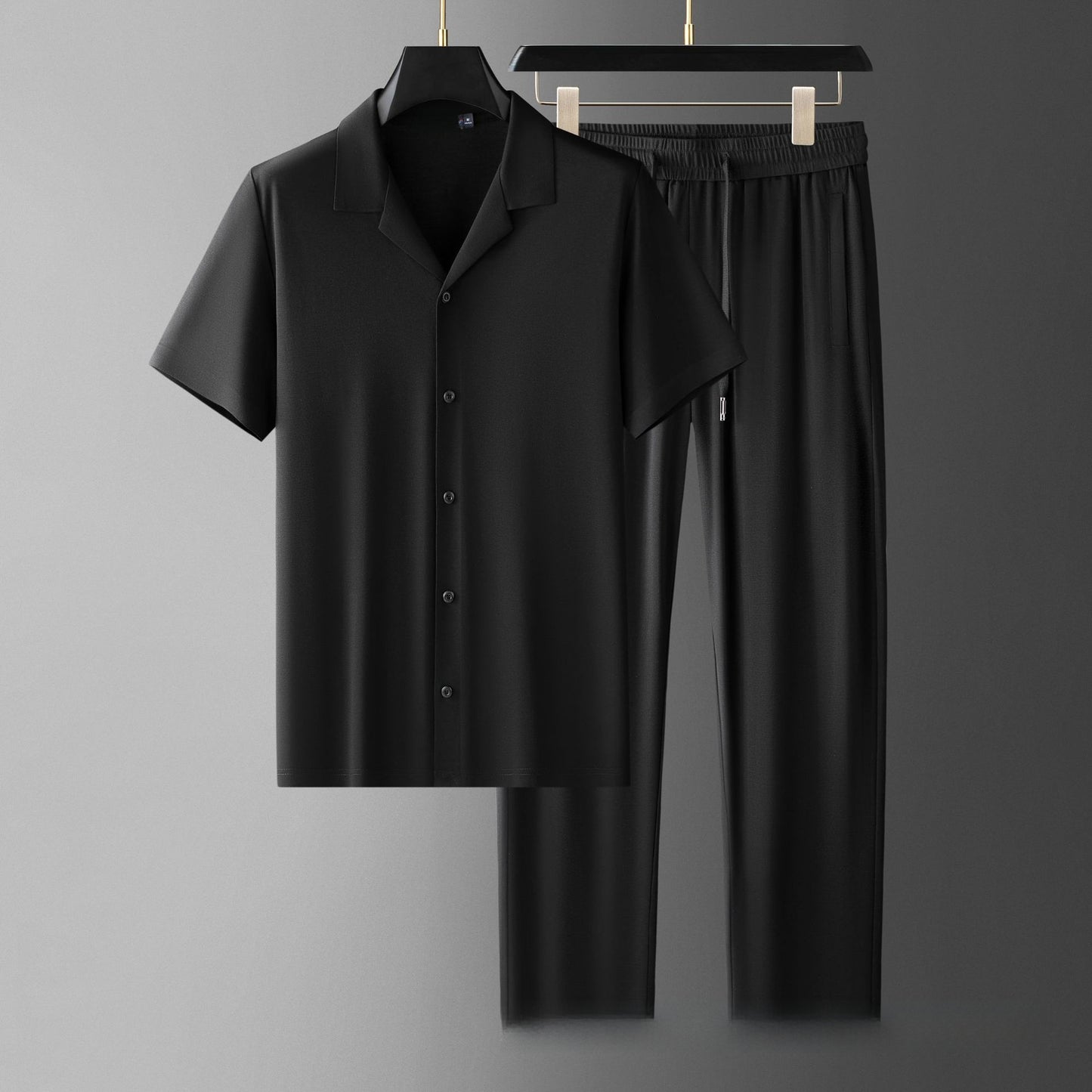 Silk quick-drying shirt set