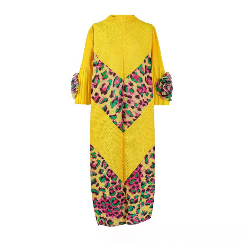 Miyake Pleated plus size dress