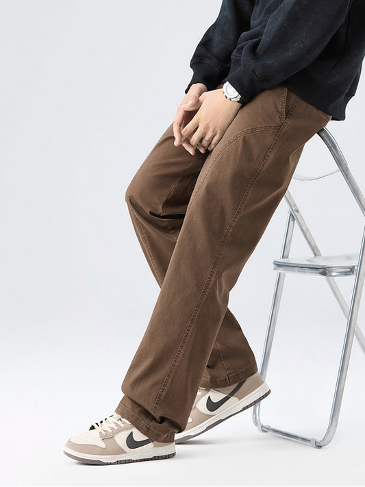 American-style cotton work pants