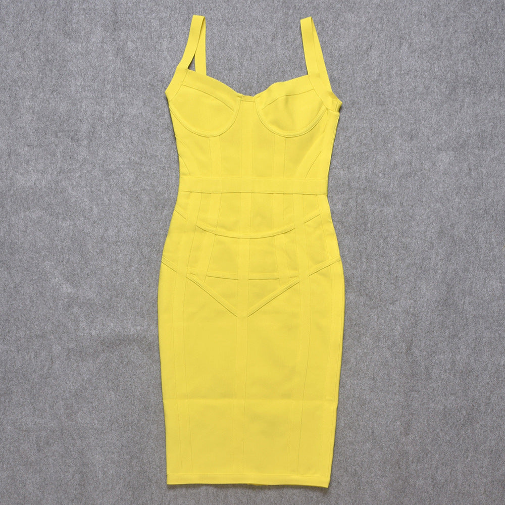 Women's Tight-Fitting Sleeveless Dress