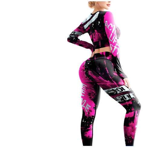 Printed fitness wear