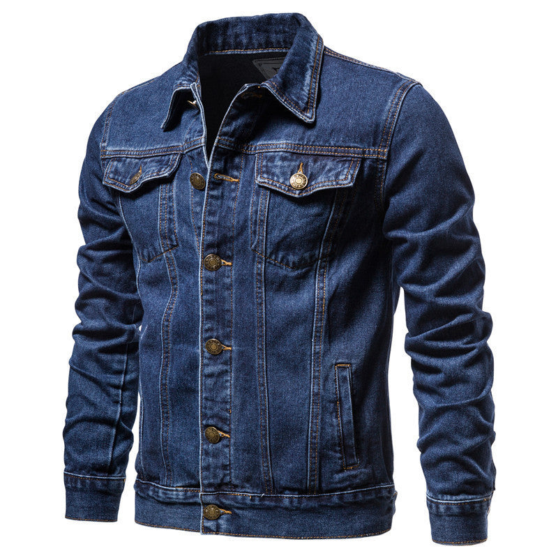 Men's Casual Denim Shirt Jacket
