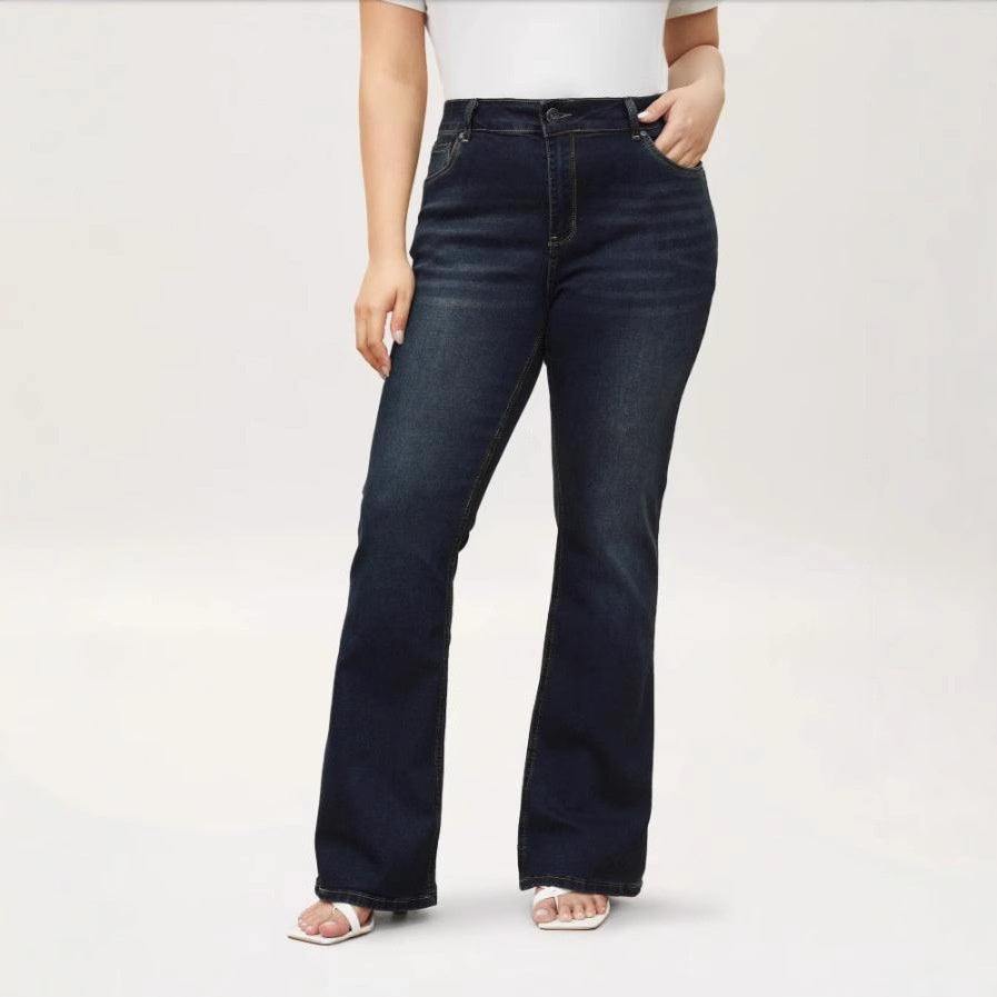 Women's Slim-Fit Vintage Jeans