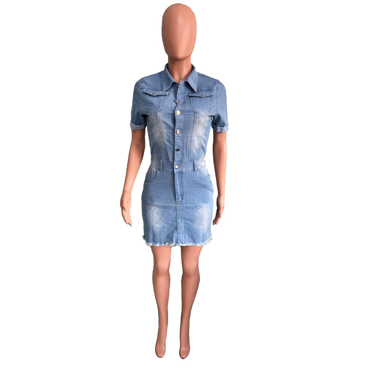 Denim dress