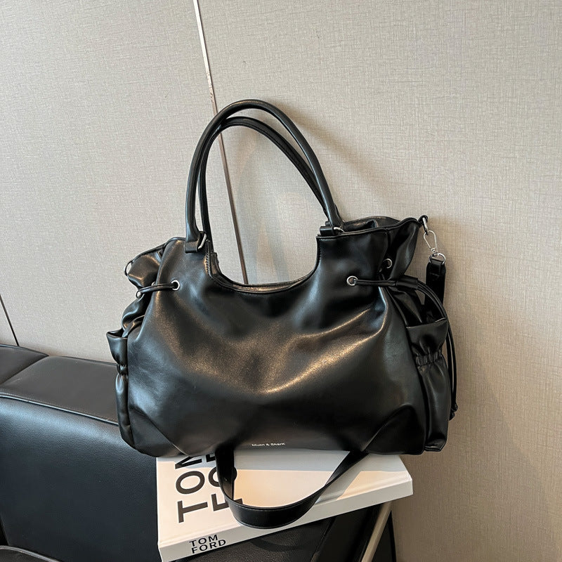 Large-capacity vintage bag